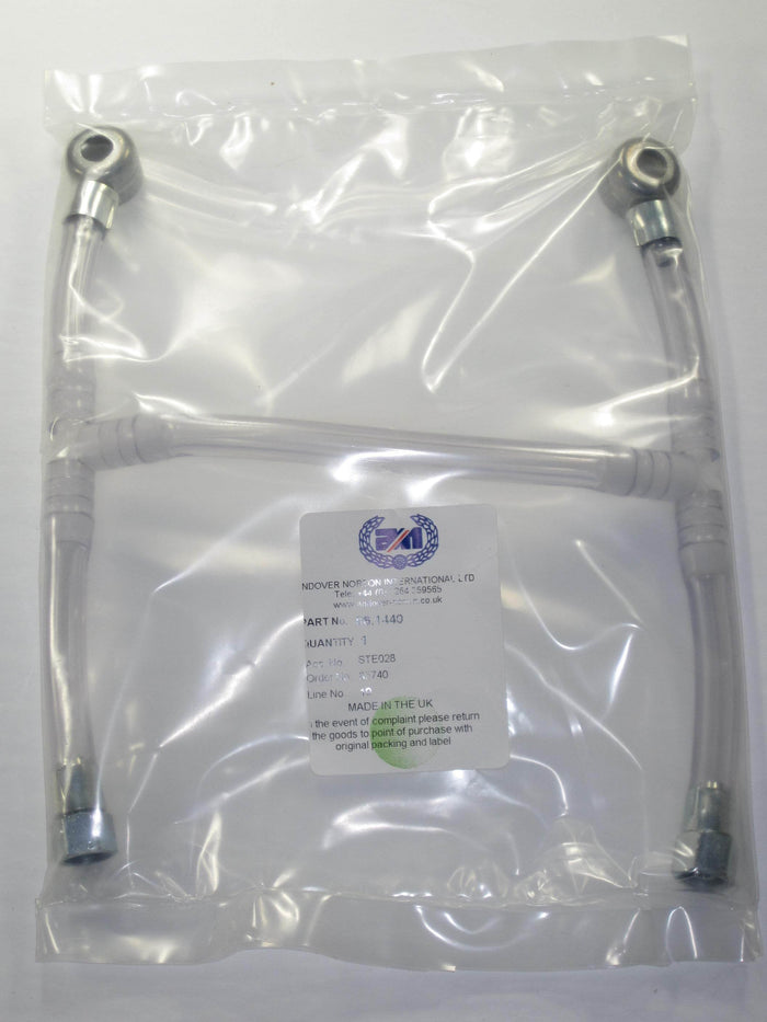 06-1440 FUEL LINE KIT Norton Commando H style 1968 69 70 71 72 73