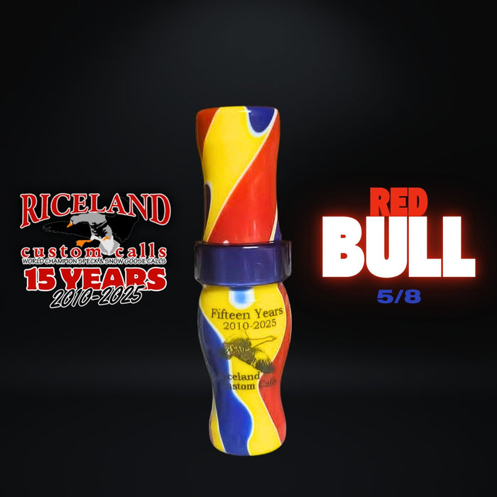 15th Anniversary 5/8 Speck/Snow Call - RED BULL