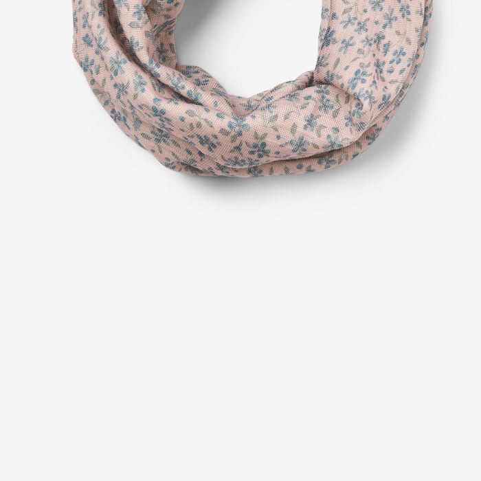 Wheat Wool 2 Wool Neckwarmer Arta Accessory 1481 blue flowers