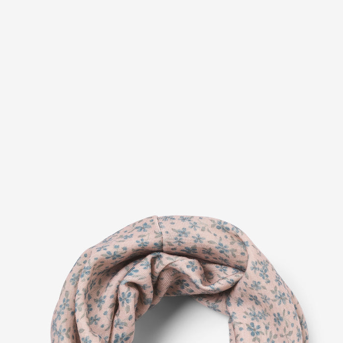 Wheat Wool 2 Wool Neckwarmer Arta Accessory 1481 blue flowers