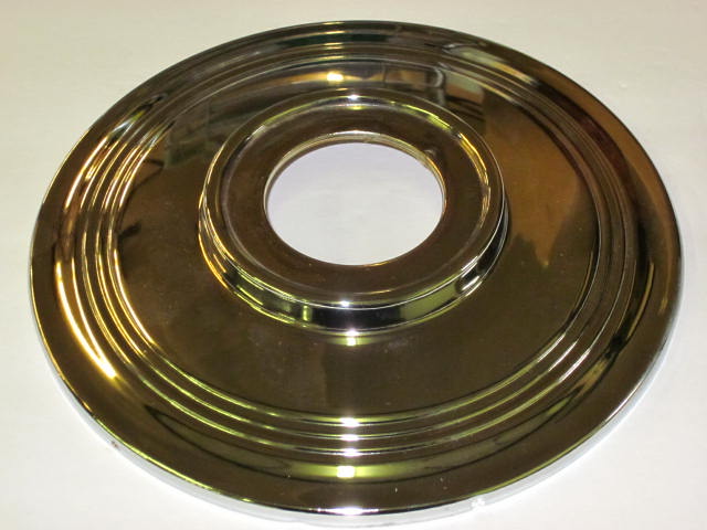 37-3443 Triumph T100C hub cap 7" wheel cover BSA B44 Chrome made in UK