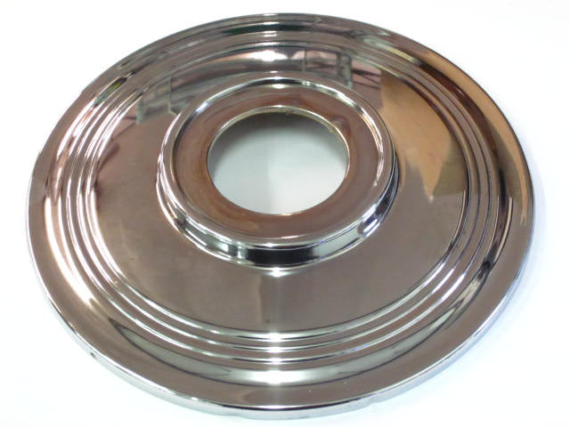 37-3443 Triumph T100C hub cap 7" wheel cover BSA B44 Chrome made in UK