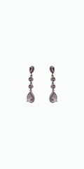 4 Stone Linear Drop Earring - Camille La Vie