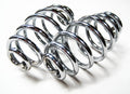 5" Chrome Seat Spring Springs Set Triumph Norton BSA Tapered Motorcycle