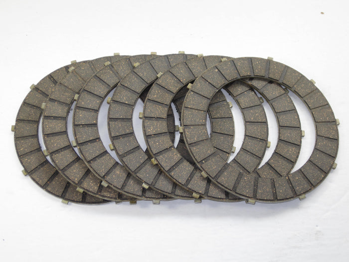 57-1362 Aluminum friction plate set 6 plates Triumph BSA racing light weight UK made