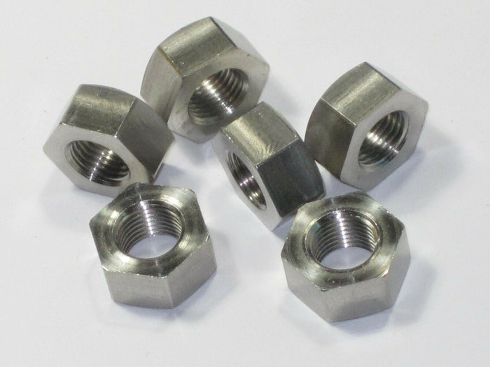 6 each stainless nuts 3/8 x 26 tpi CEi nut 1959 to 1968 whitworth Triumph Norton