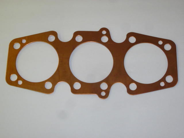 71-4205 T150 T160 Trident copper head gasket annealed Triumph triple headgasket