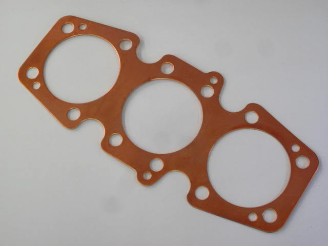 71-4205 T150 T160 Trident copper head gasket annealed Triumph triple headgasket