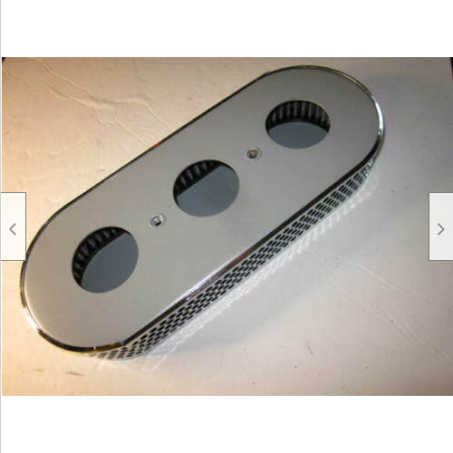Air filter assembly 60-2567 T150 Trident Triple BSA A75 cloth intake reusable