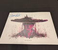 Andrew Choi Autographed "Jinu" Premium Paper Print