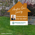 sold house yard sign for howard hanna realtors