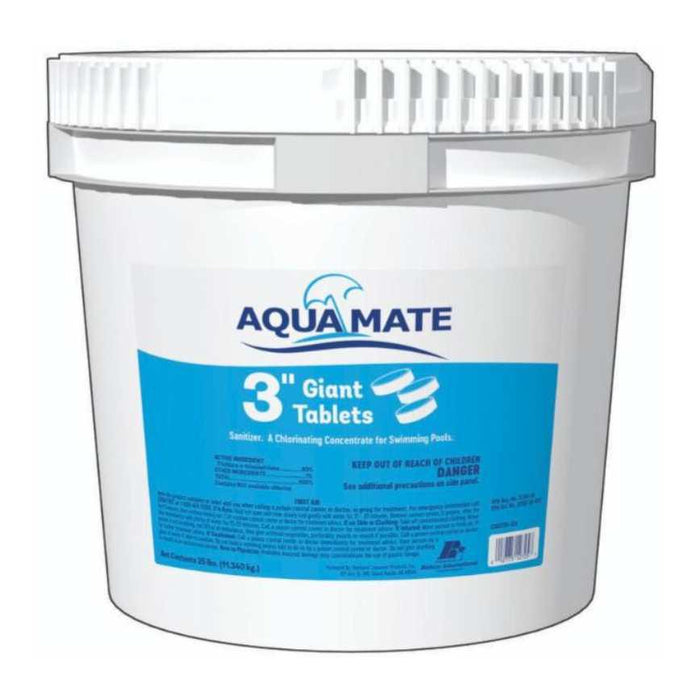 Aquamate Chlorine Tablets 25 lb.