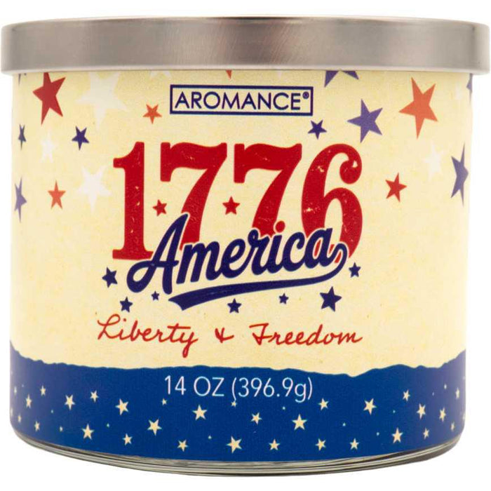 Aromance 3-wick Americana candles 14 oz.