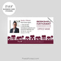 Berkshire Hathaway business card stickers PixelsPrinted