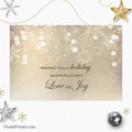 Berkshire Hathaway Christmas holiday postcards PixelsPrinted