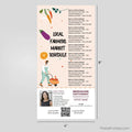 Berkshire Hathaway Real Estate Farmers Market Calendar Postcard Magnets postcard magnets PixelsPrinted