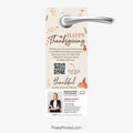 Berkshire Hathaway Thanksgiving Day door hangers PixelsPrinted
