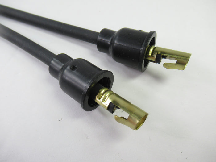 Black Inductive core Spark Plug Wires Packard wire set Triumph T120 TR6 T100 650 500