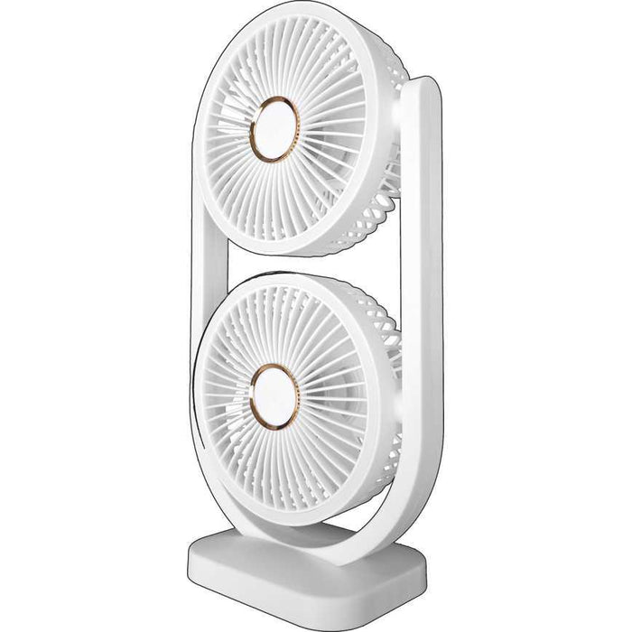 Breeze It Dual Head Fan With Light