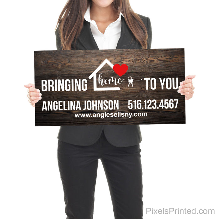 welcome home closing day photo prop sign