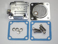 BSA 67-1285 A65 A50 A10 A7 sump plate w drain plug aluminum
