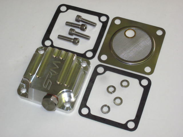 BSA 67-1285 A65 A50 A10 A7 sump plate w drain plug aluminum UK Made