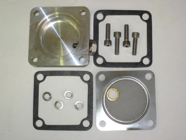 BSA 67-1285 A65 A50 A10 A7 sump plate w drain plug aluminum UK Made