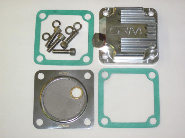 BSA 67-1285 A65 A50 A10 A7 sump plate w drain plug aluminum UK Made