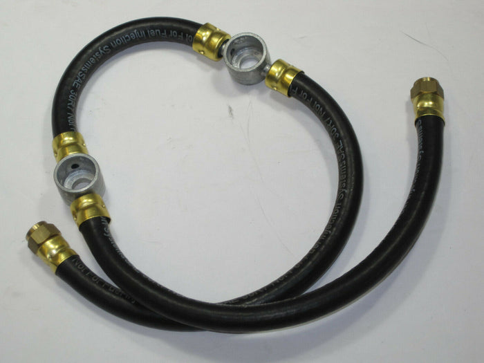 BSA A65 Fuel line assembly complete A50 dual carb 1968 69 70 71 Concentric Amal