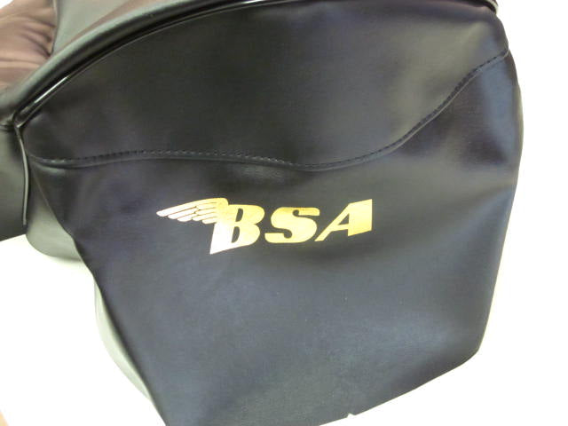 BSA AS65 seat cover with hump in the back Made in New Zealand
