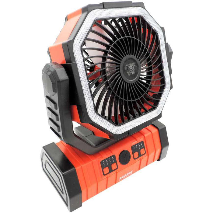 Bulldog Hardware Fan & Work Light Combo