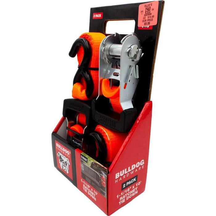 Bulldog Hardware Ratchet Tie Down 2 pk.