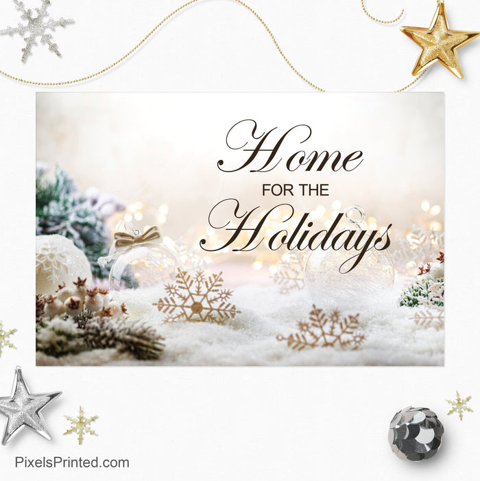 Century 21 Christmas holiday postcards postcards PixelsPrinted