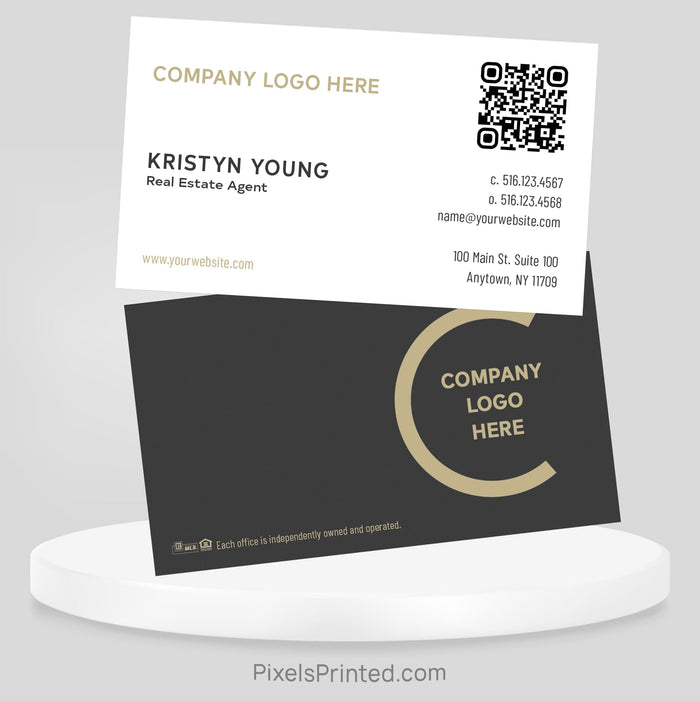 Century 21 real estate business cards Business Cards PixelsPrinted