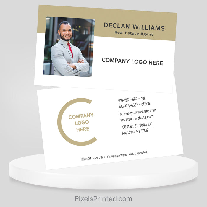 Century 21 real estate business cards Business Cards PixelsPrinted