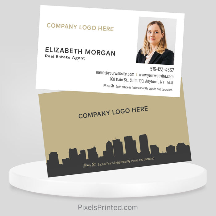 Century 21 real estate business cards Business Cards PixelsPrinted
