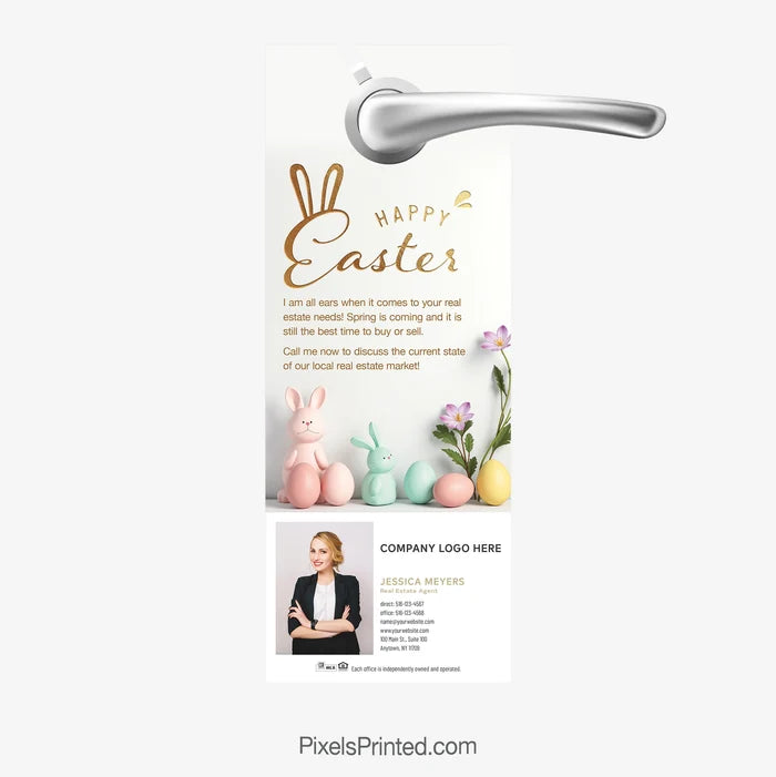 Century 21 real estate Easter door hangers