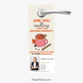 Century 21 real estate fall autumn door hangers