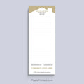Personalized Century 21 referral marketing notepad with house design