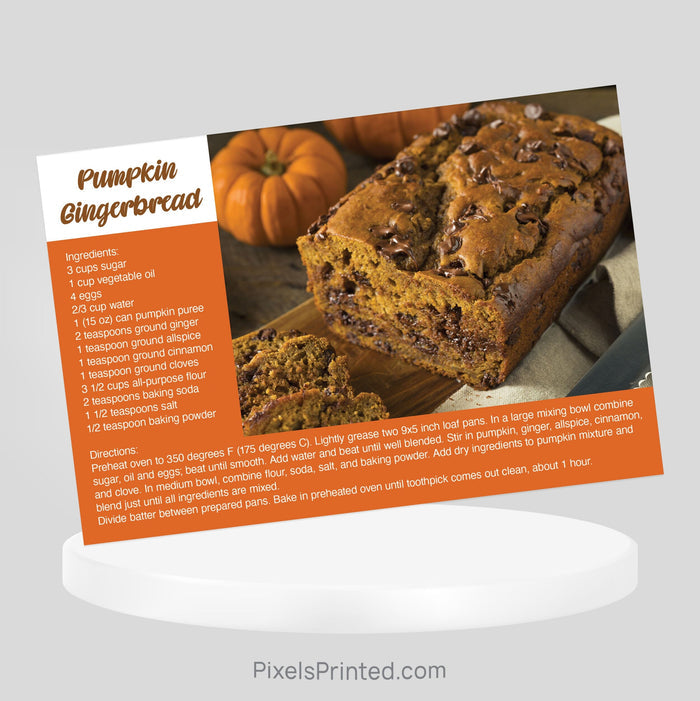 Century 21 Thanksgiving recipe postcards postcards PixelsPrinted
