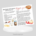 Century 21 Thanksgiving recipe postcards postcards PixelsPrinted