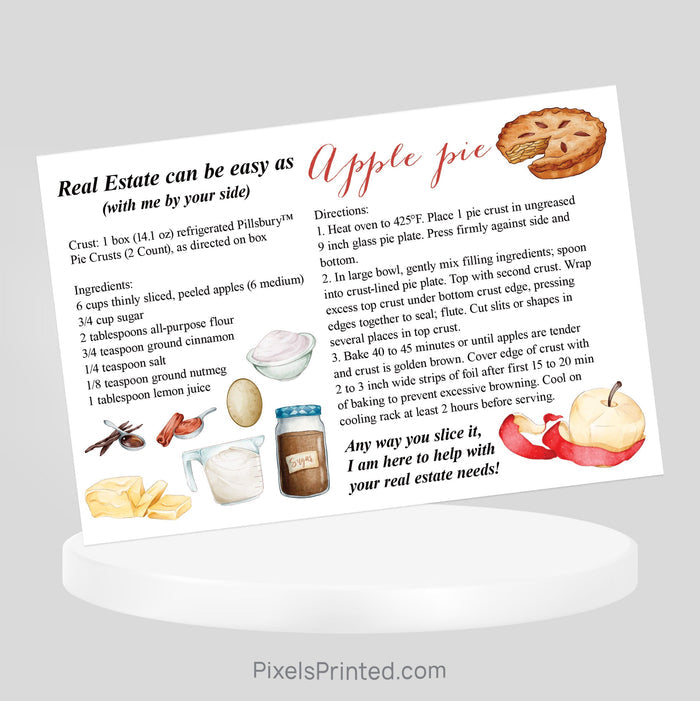 Century 21 Thanksgiving recipe postcards postcards PixelsPrinted
