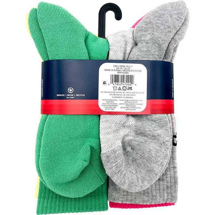 Chaps Men's Crew Socks 6 pk.