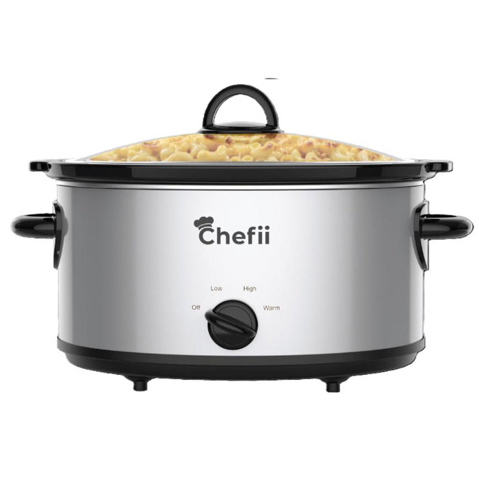 Chefii Slow Cooker 5 qt.