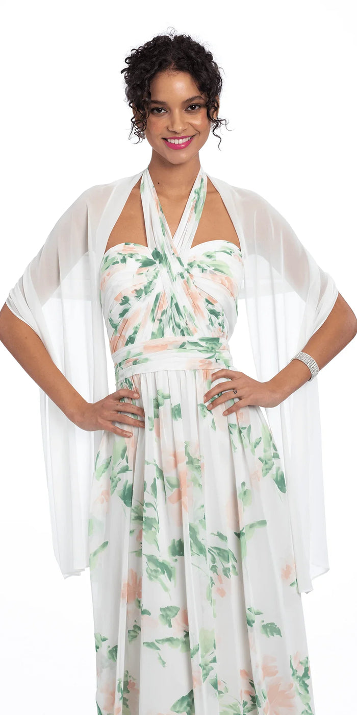 ivory/size/one size/missy/Camille La Vie/Chiffon Shawl/front alt