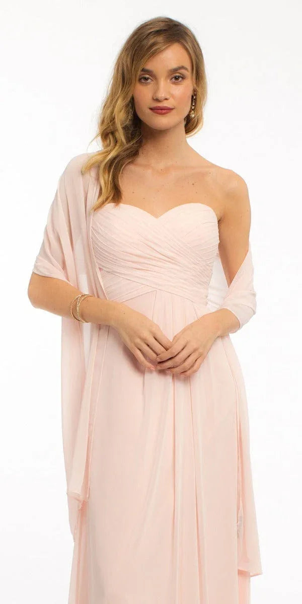 light-pink/size/one size/missy/Camille La Vie/Chiffon Shawl/front 1