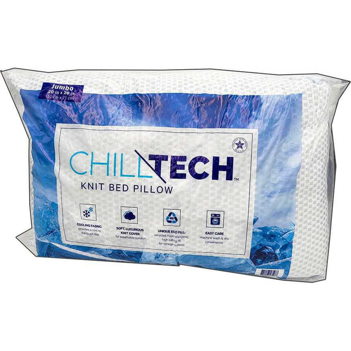 Chill Tech Jumbo Cooling Knit Pillow