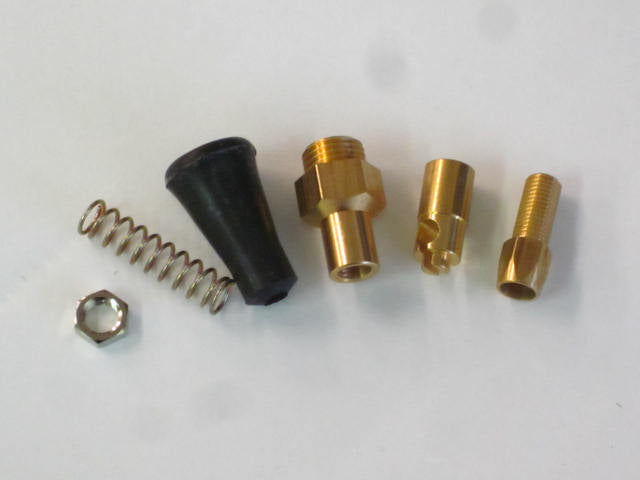 Choke fitting kit for Mikuni carb air adapter 10mm OD threaded piece