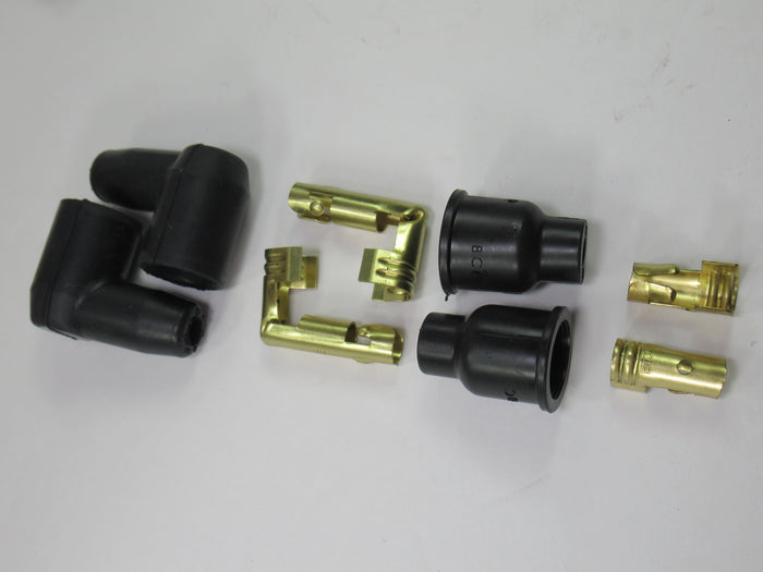 Clear ignition wire set for twin cut at 28" copper core spark plug wires Triumph