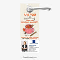 Coldwell Banker fall autumn door hangers for realtor seasonal outreach